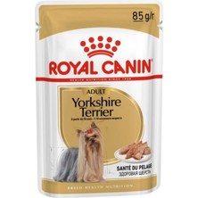 Uravas Store Royal Canin Yorkshire Terrier Pouch Yetişkin Köpekler Için Konserve Mama, 85 G
