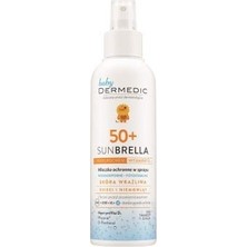 Uravas Store Dermedıc Sunbrella Çocuklar ve Bebekler Için Güneş Koruma Sprey Süt Spf 50+ 150 ml