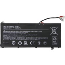 Uravas Store AC17A8M Acer Spin 3 SP314-52 SP314-52-331FP Travelmate X3 X3410-M X3410-MG X3310-M X314-51-M X314-51-MG TMX3310-M TMX3410-M TMX3410-M M TMX311 4-51-Mg 3ıcp7/61/80 61,9 Wh