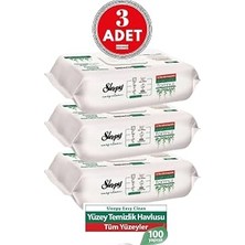 Uravas Store Sleepy Easy Clean Yüzey Temizlik Havlusu 100' Lü x 3 Adet