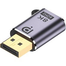 Uravas Store Coverzone Displayport To Mini Displayport Çevirici 8k 60Hz Ultra Hd Görüntü Aktarıcı Dp Adaptör Yüksek Hızlı Stabil Bağlantı Tak Çalıştır Laptop Monitör Projeksiyon Uyumlu (ZR1220 Mini Dp To Dp)