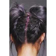 Uravas Store Fuşya Göz Simi, Yüz ve Vücut Parıltısı, Party Glitter Makyaj Simi 5 ml