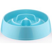 Uravas Store Köpek Mama Kabı Yavaş Besleyici Gıda Dağıtıcı Yavaş Yeme Küçük Irk Köpek Anti-Boğulma Besleyici 175 ml