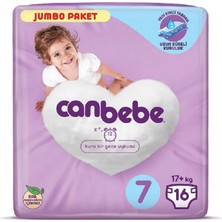 Uravas Store Canbebe Bebek Bezi, Pnm Jumbo Xxl 16