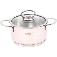 Uravas Store Fms 1014 Şirin Mini Çelik Tencere 14 * 8 cm