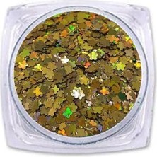 Uravas Store Tinky Winky Epoksi Süsleme Glitter Pul Yıldız Gold 5 gr