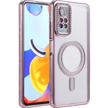 Techora Sale Newface Xiaomi Redmi Note 12 Pro 4g Joke Simli Magneticsafe Kılıf - Pembe
