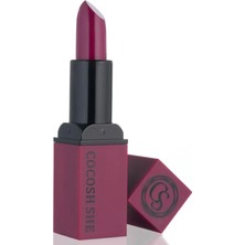 Uravas Store Cocosh She Color Creamy Lipstick Ruj, Nemlendirici Etki, Kremsi Formül, Yumuşak Bitişli (02 Boysenberry)