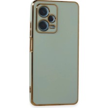 Techora Sale Newface Xiaomi Redmi Note 12 Pro Plus Kılıf Volet Silikon - Açık Yeşil