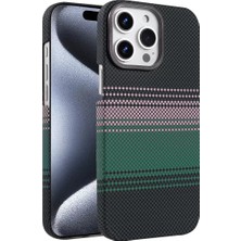Techora Sale Newface Apple iPhone 15 Pro Max Vega Magsafe Kapak - Yeşil