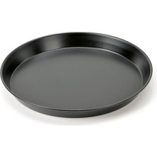 Uravas Store Orıgınal Kaıser Delicious Fırın/pizza Tepsisi Ø28 Cm, Alaşımlı Çelik, Siyah, 28 cm