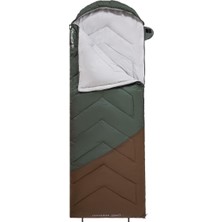 Uravas Store Kingcamp Radar 250 Deluxe -3°c Uyku Tulumu Green & Brown