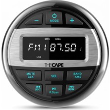 The Cape - Marin Teyp / Müzik Çalar (Usb): Sağlam Alüminyum Gövde, 4X50W Güç ve Kayıpsız Ses Deneyimi!