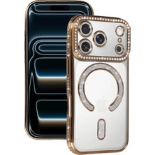 Techora Sale Newface Apple iPhone 17 Pro Max Joke Simli Magneticsafe Kılıf - Gold