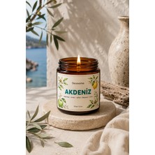 Decevorine Akdeniz Kokulu Mum Ferah • Meyvemsi • Canlı • Aydınlık • Enerjik 100 gr