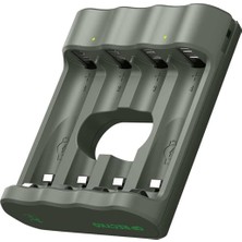 Uravas Store Gp B441 USB Şarj Cihazı (Pilsiz Model) 4 Kanallı Hem Aa Hemde Aaa Şarjlı Piller Için