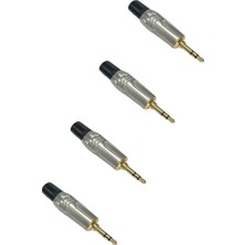 Uravas Store Hepa Merz SFC-S35-4X 3.5mm Stereo Jack (4 Adet)