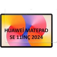 Uravas Store Huawei Matepad Se 11INÇ 2024 ile Uyumlu Tablet Nano Ekran Koruyucu (Matepad Se 10.4inç Değildir) Renksiz
