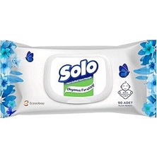 Uravas Store Solo Islak Havlu Okyanus Ferahlığı 90 Yaprak
