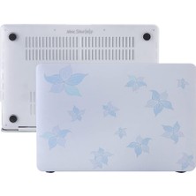Uravas Store Mcstorey MacBook Air 13 Inç Uyumlu Desenli Mat Sert Kapak Kılıf | A1932 A2179 A2337 M1 | Ultra Ince Pc Hard Shell, Çizilme ve Darbe Koruma Mavi