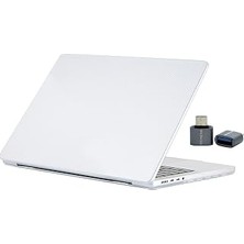 Uravas Store Mcstorey MacBook Air M1 Kılıfı A2337 A2179 A1932 Uyumlu 13.3 Inç Karbon Fiber Desenli Hard Case Sert Kapak Parmak Izi Bırakmayan Ince Hafif MacBook Air Kılıfı Şeffaf