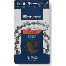 Uravas Store Husqvarna X-Cut SP33G 16 Inç Elektrikli Testere Zinciri, 0325" Pitch, 0,50 Inç Ölçer, 66 Tahrik Bağlantısı, Üstün Yağlama ve Düşük Geri Tepme ile Önceden Gerilmiş Motorlu Testere Bıçağının