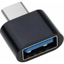 Uravas Store Lunatic 1143 Type C USB 3.1 To USB 3.0 Şarj Data Çevirici Dönüştürücü Adaptör USB 3.0 Ucunu Type C 3.1 Ucuna, Tersi Şekilde Type C 3.1 Yuvasına Sahip Cihazınızın Yuvasını USB 3.0 A Çevirmektedir. (2)