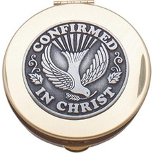 Uravas Store Kathedrale Art BX102 Bestätigung Rosenkranz Box Für Erinnerungsstücke, 2–1/8