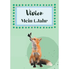 Uravas Store Vivien- Mein Erstes Jahr: Supersüßes Babyalbum Personalisiert Für Vivien. Mit Total Schnuckeligen Tieren- Für Die Schönsten Erinnerungen & ... Zur Geburt Als Baby Tagebuch 1. Jahr.