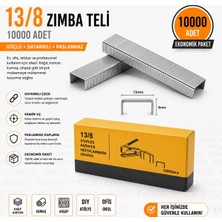 Trendhane Zımba Teli 10000 (On Bin Adet) 13/8 (2 Kutu)
