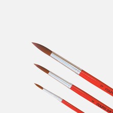 Ponart  7200 Seri Sentetik Fırça No:12 (4'li Paket)