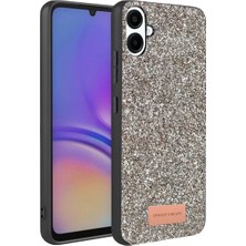 Renas Store Onegif Samsung Galaxy A07 4g Bright Simli Kapak - Gümüş
