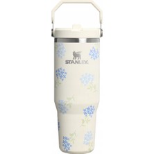 Stanley The Iceflow Flip Straw 0.89 Litre Pipetli Termos Antique Florets