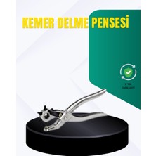 Shopwave Metal Gövdeli Ayarlanabilir Deri Delme Pensesi 2.5–5 mm Delik Açma Aracı