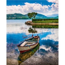 Hobbylab Eğirdir Gölü Çerçeveli 40X50 Sayılarla Boyama Hobi Seti