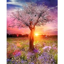 Hobbylab Doğa Ana Sticker(Çerçevesiz) 90X110 Sayılarla Boyama Hobi Seti