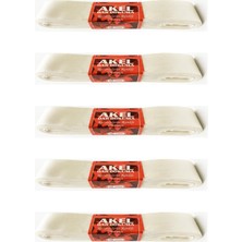Akel Dar Dokuma Beyaz Saten Kurdele - 3 Cm. x 10 Metre - 10 Adet