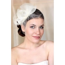Bba New Trend Nikah Kepi ve Nikah Düğün Şapkası Vualet Toka Gelin Kepi Gelin Şapkası Gelin Tacı