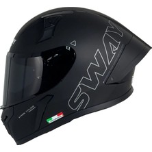 Sway F357 Kask Matt Black S