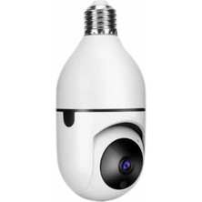Güvenlik Kamerası Wi-Fi Özellikli 360 Derece Full Hd 1080P Ampül Kamera