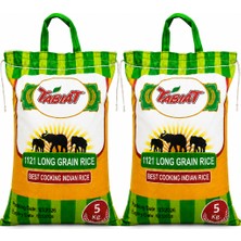 Tabiat 1121 Uzun Tane Hint Basmati Pirinci 2x5 kg (10 Kg)
