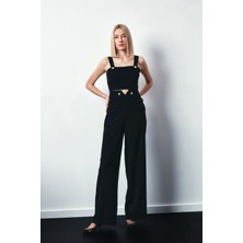 Sateen-Çıt Çıt Detaylı Bluz