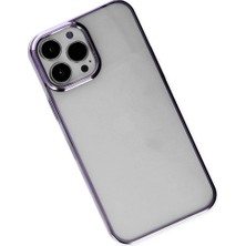 The Gencoo Iphone 13 Pro Max Kılıf Element Silikon - Mor