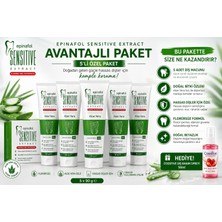 Epinafol Sensitive Aloevera Özlü Diş macunu 5’li ağız bakım spreyi hediyeli çilek’li