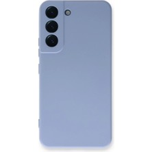 Renas Store Samsung Galaxy S23 Kılıf Nano Içi Kadife Silikon - Lila
