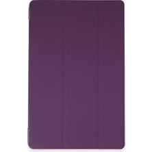 Renas Store Apple iPad Pro 13 (2024) Kılıf Tablet Smart Kılıf - Mor