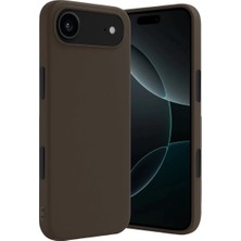 Renas Store Apple iPhone 17 Air First Silikon - Kahverengi