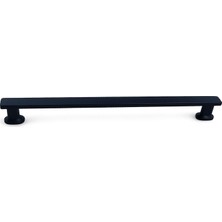 Renas Store Özen Mat Siyah Çekmece Kulp 224 mm Minimal Şık Dolap Kapak Kulpu Uzun Ömürlü Kaliteli Malzeme