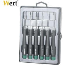 Renas Store Wert W 2262, Elektronikçi Tornavida Seti, Gri/siyah/yeşil, (6 Parça)