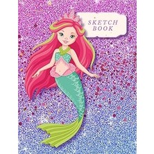 Renas Store Notebook Mermaid Cover Green Scales: Sketchbook For Writing And Drawing, Painting, Sketching Or Doodling, Large For Girls And Mermaid Princess Lover ... - 120 Pages Glossy Cover (Kids Drawing Books)